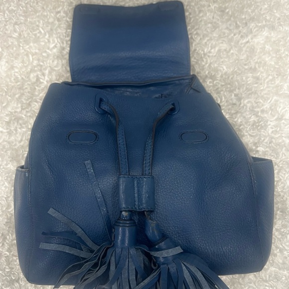 Tory Burch Magnetic Closure Drawstring Backpack. main image 6